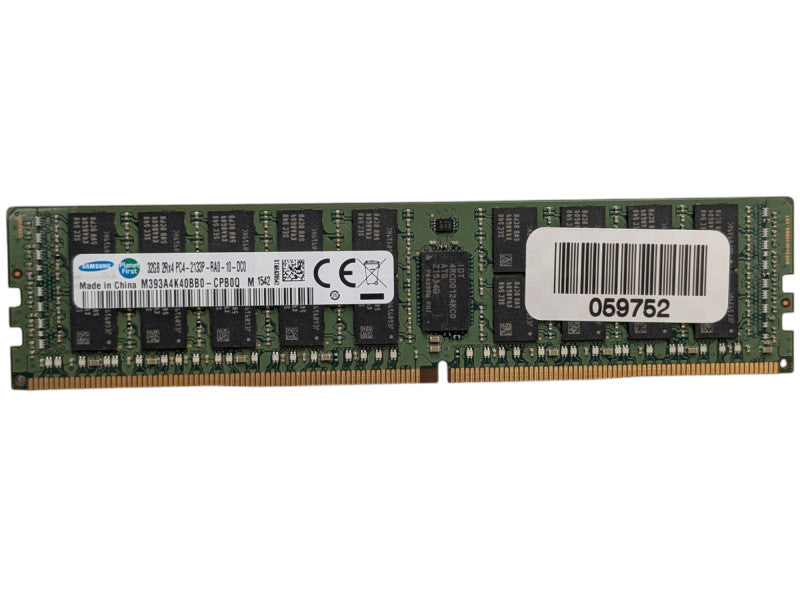 32GB Samsung DDR4 Server Memory Module 32GB 2Rx4 PC4-2133P-RA0-10-DC0 Q-