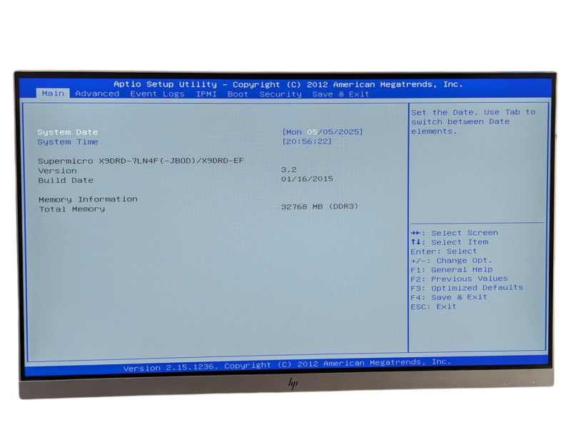 Supermicro CSE-826-9 X9DRD-7LN4F-JBOD 32GB RAM 2x Intel Xeon E5-2620 v2  -