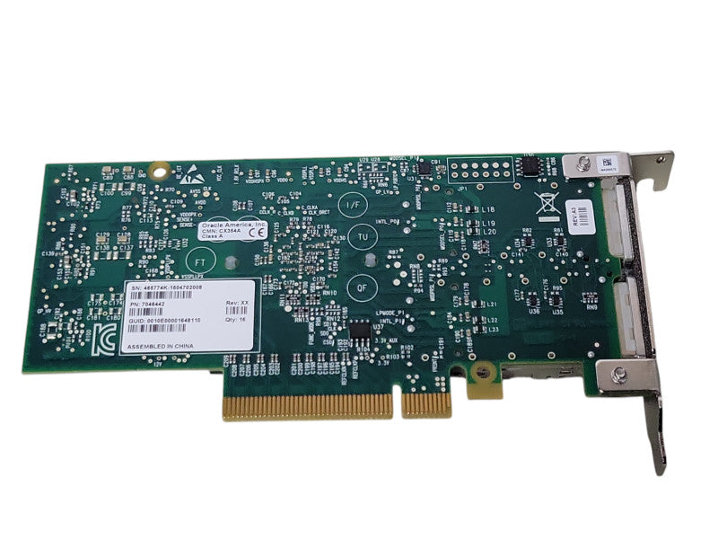 Oracle CX354A ConnectX-3 Dual QSFP 40Gbps 7046442,  Low Profile  _