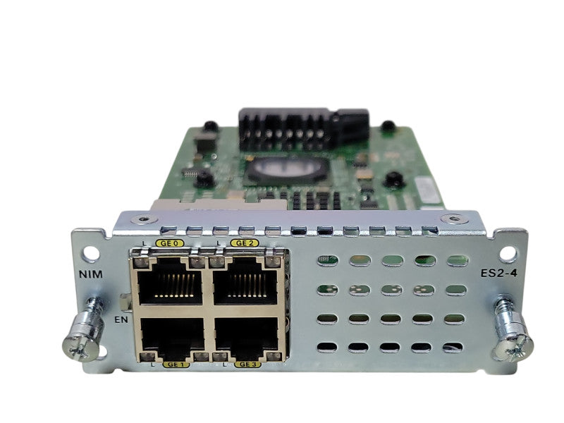 Cisco NIM-ES2-4 4 Port Layer 2 Gigabit Ethernet Lan Module Q_