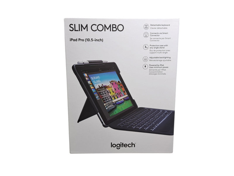 (New Open Box) Logitech Slim Combo For iPad Pro 10.5-inch | 920-008420 Q