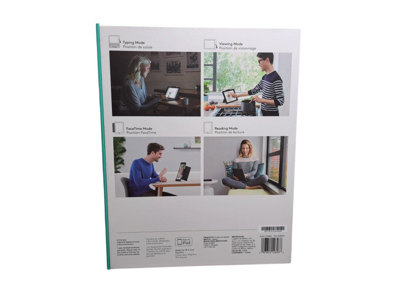 (New Open Box) Logitech Slim Combo For iPad Pro 10.5-inch | 920-008420 Q