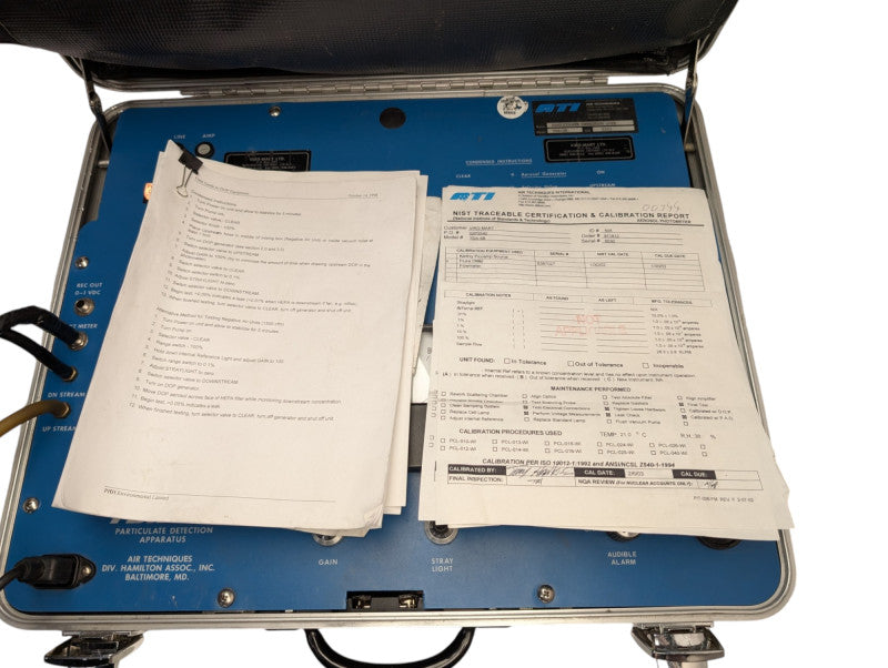 Air Techniques TDA-2E Particulate Detection Unit READ  -