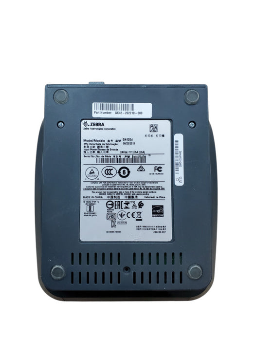 Zebra GK420d | GK42-202210-000 | Thermal Label Printer Q