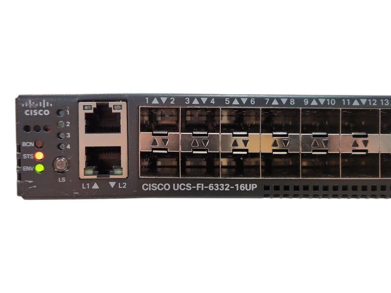 Cisco UCS-FI-6332-16UP Fabric Interconnect Switch with 16-Port SFP +24-Port