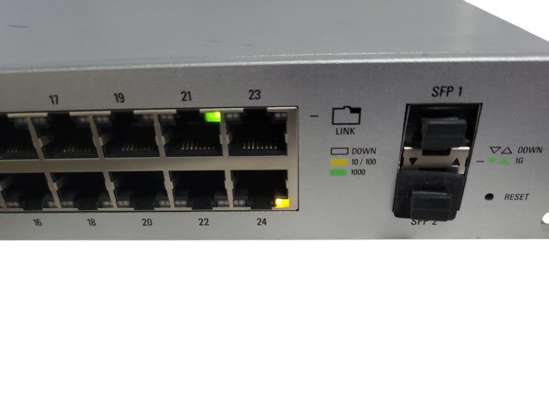 Ubiquiti Networks UniFi US-24-250W 24-Port Switch, READ _