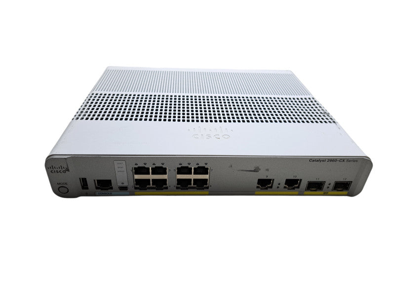 Cisco WS-C2960CX-8TC-L V04 | 8-Port Gigabit Managed Silent Switch w/ 2x SFP