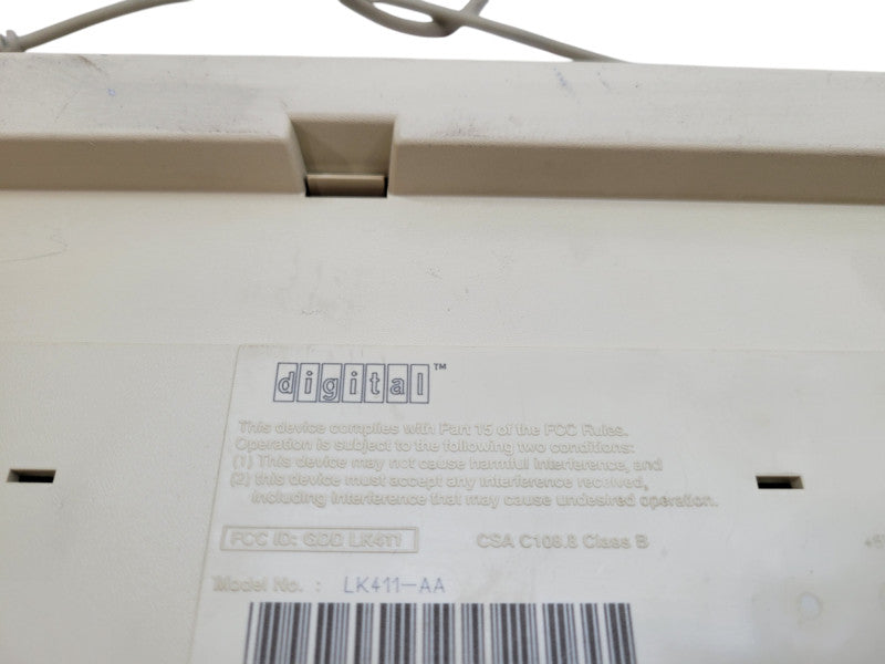 Vintage Digital DEC LK411-AA Terminal Keyboard PS/2 %