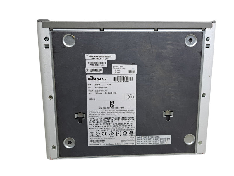 Cisco WS-C2960CX-8TC-L V04 | 8-Port Gigabit Managed Silent Switch w/ 2x SFP