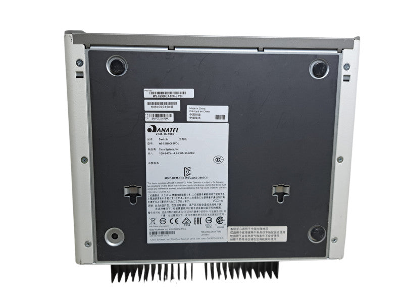 Cisco WS-C2960CX-8PC-L V03 | 8-Port Gigabit PoE 124W Silent Switch w/ 2x SFP
