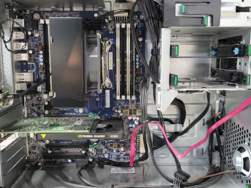 HP Z440 - Xeon E5-1620 v3 3.50GHz,8GB DDR4, QUADRO K2200 700W PSU, READ _