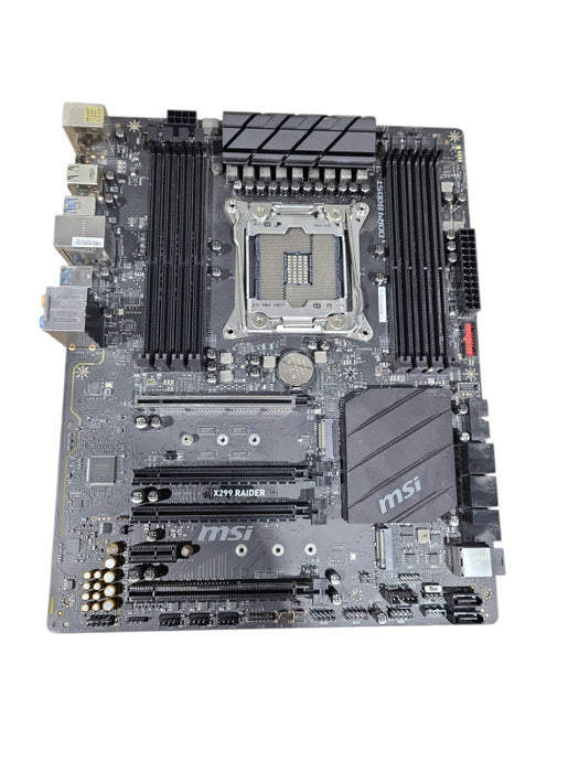 MSI X299 Raider ATX Motherboard *READ*