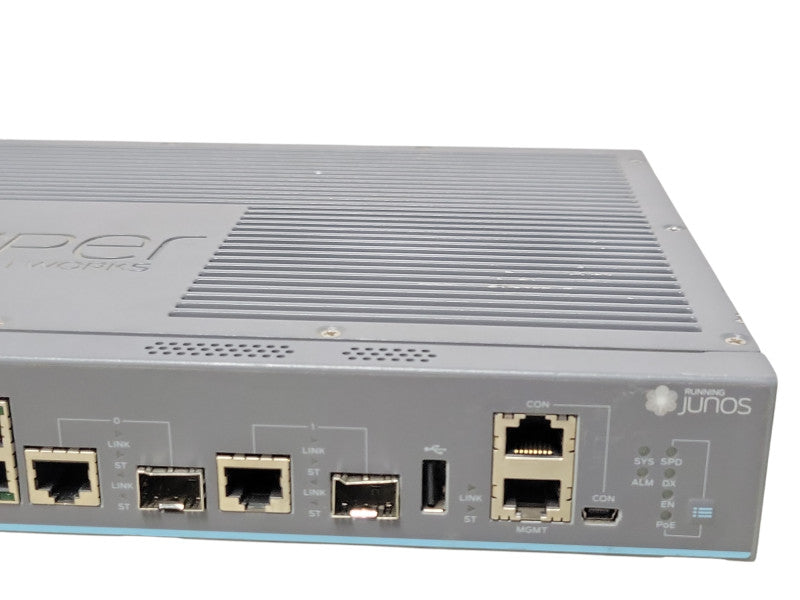 Juniper EX2200-C-12P-2G 12-Port 10/100/1000BASE-T PoE+ Compact Switch, SEE _
