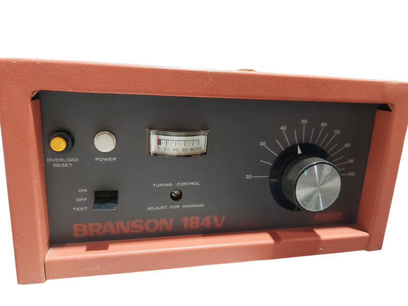 Vintage Branson Ultrasonic Power Supply Sonic Power Company Model: 184V  =
