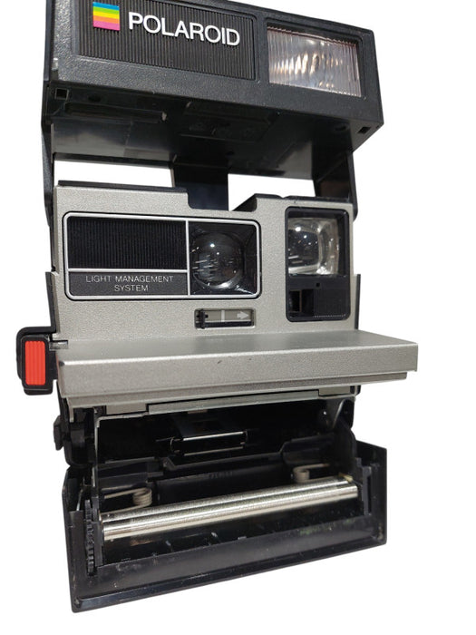Vintage Polaroid Sun600 Land Camera LMS Camera Light Magnet System  =