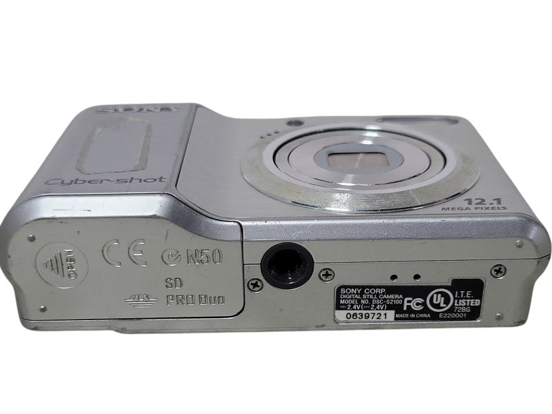 SONY STEADYSHOT DSC-S2100 DIGITAL CAMERA / 12.1 MP, READ _