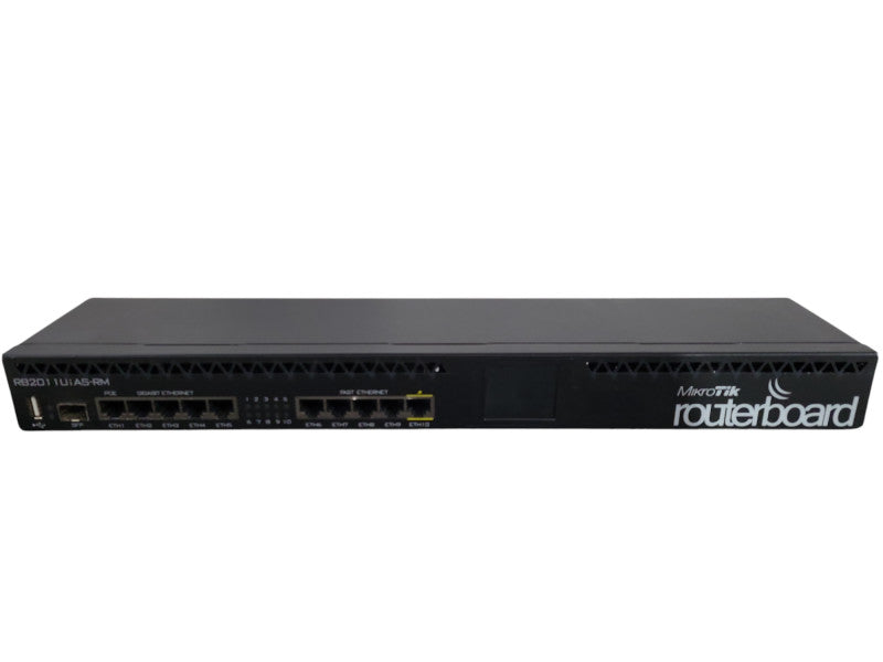 MikroTik RB2011UiAS-RM Routerboard Gigabit Router !