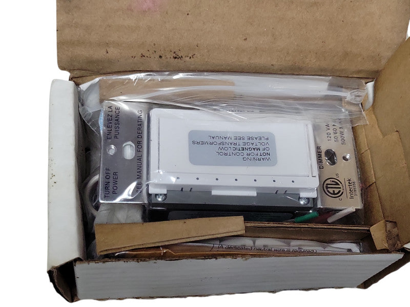 Open-Box Crestron CLW-DELVEX-P-W-S Cameo In-Wall Dimmer White  _
