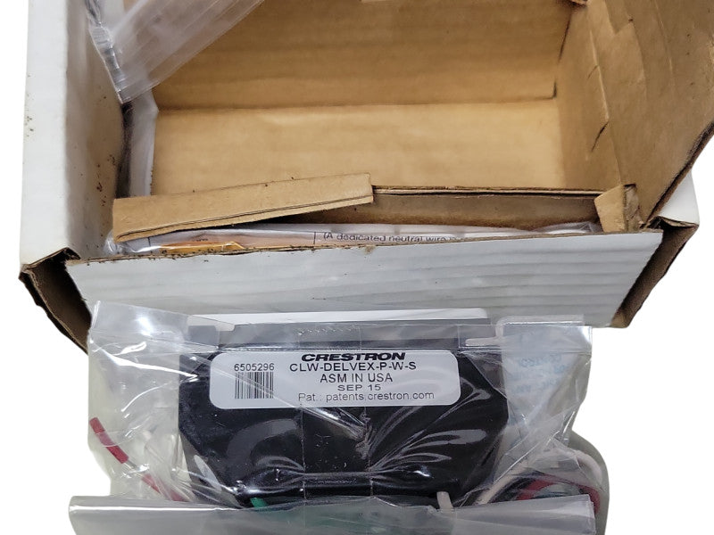 Open-Box Crestron CLW-DELVEX-P-W-S Cameo In-Wall Dimmer White  _