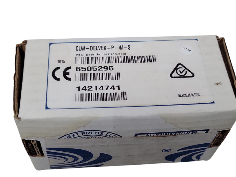 New Crestron CLW-DELVEX-P-W-S Cameo In-Wall Dimmer White Q_