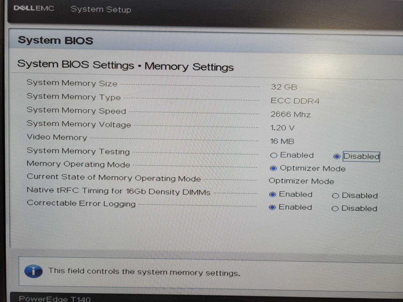 Dell PE T140 Xeon E-2224 3.3GHz 32GB RAM H330 !