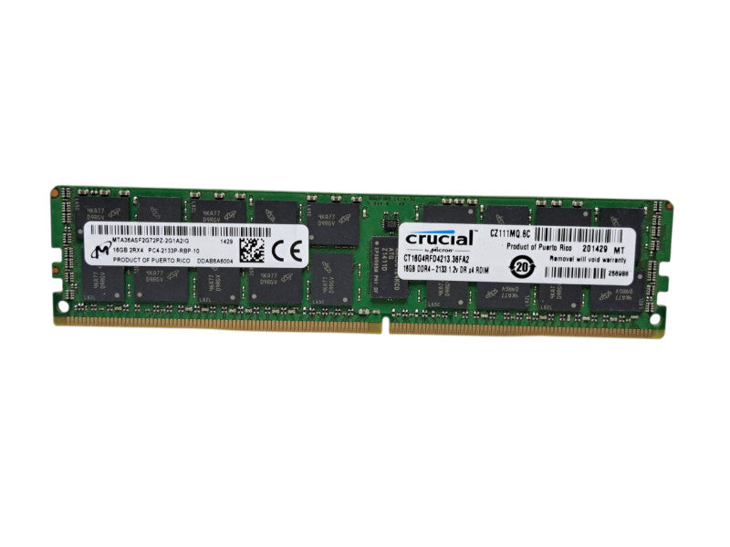 Micron 16GB 2RX4 PC4-2133P-RBP-10 | DDR4 Server Memory Q