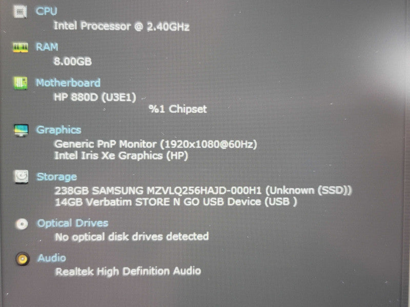 HP EliteBook 840 G8 i5-1135G7 8GB DDR4 256GB SSD  β Lap200