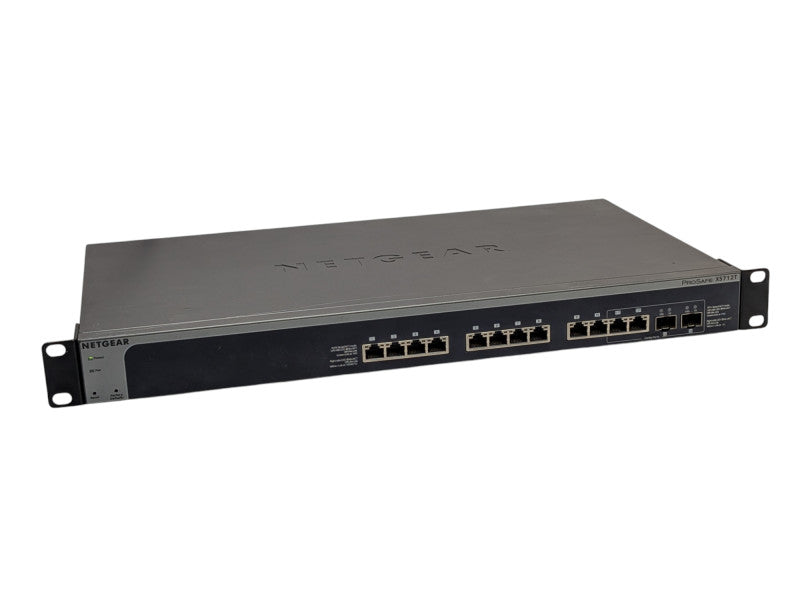 NETGEAR 12-Port 10GbE Smart Switch XS712T 12x 10GbE RJ45 2x SFP+ Q-