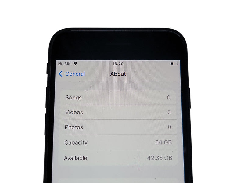 Apple iPhone SE 3 - 64GB - Black [A2595] (