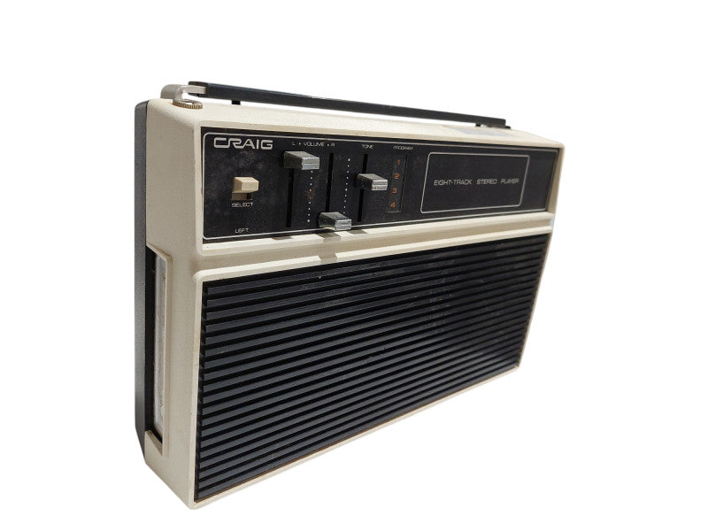 Craig Eight-Track Stereo Player Made in Korea Model: 3403 =