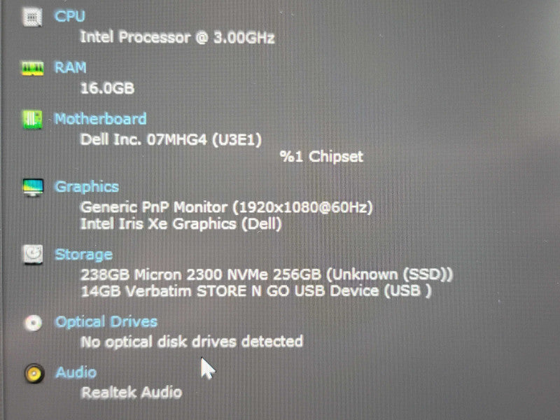 Dell Latitude 7420 i7-1185G7 16GB DDR4 256GB SSD  β Lap200