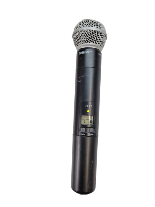 Shure SM58 SLX2 638-662 MHz Handheld Wireless Transmitter Digital Microphon %