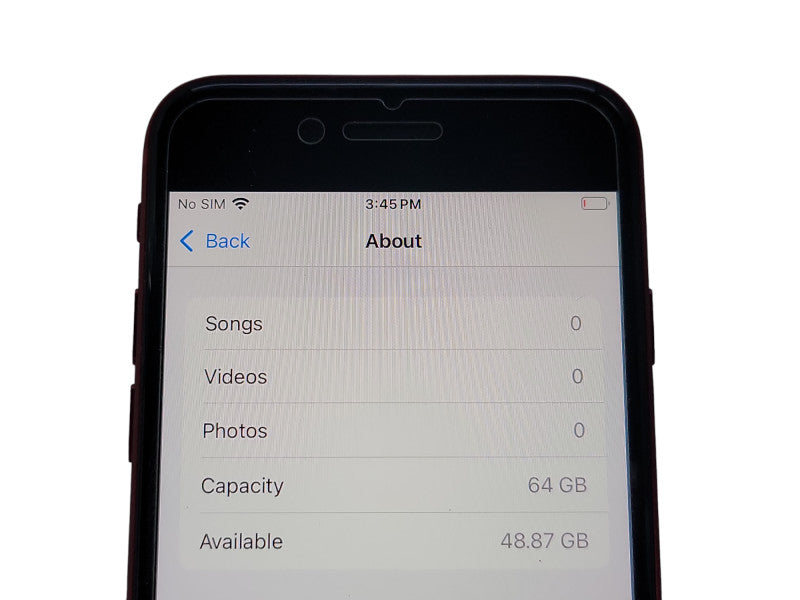 Apple iPhone SE 3 - 64GB - Red [A2595] (