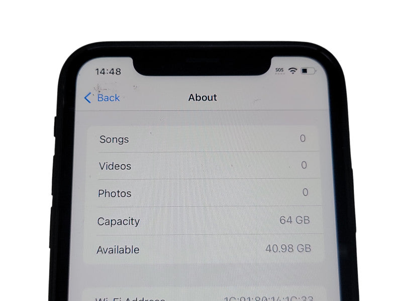 Apple iPhone XR - 64GB - Space Gray [A1984] (