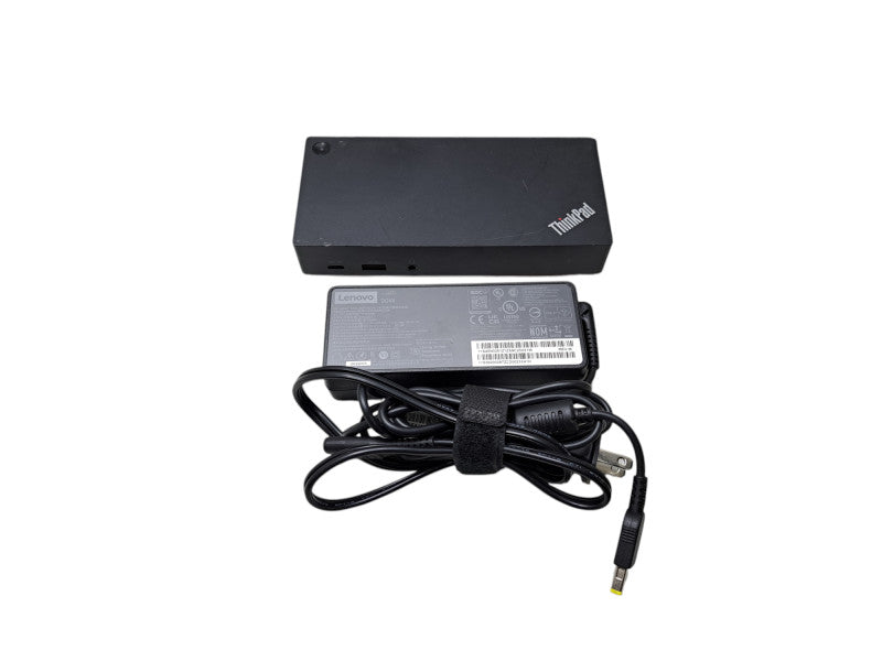 Lenovo ThinkPad USB-C Dock Gen 2 LDC-G2 w/ 90W Power Adapter