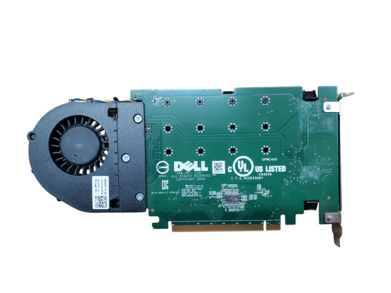 Dell DPWC400 Quad M.2 PCIe Solid State Drive Adapter Card - 06N9RH Q
