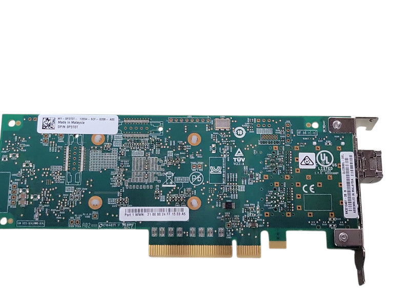 Dell Qlogic QLE2690L-DEL Dual Port 16GB FC Adapter 0P3T0T, LP bracket _