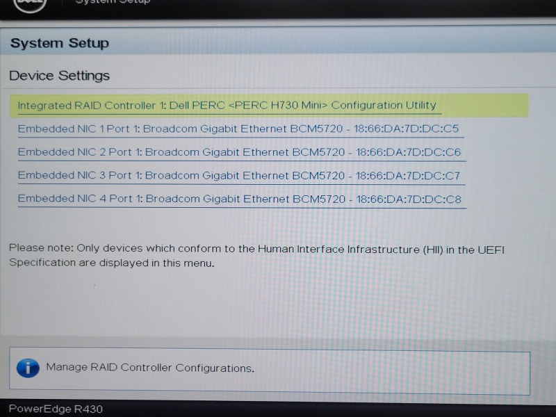 Dell PE R430 1U, 2x Xeon E5-2650v4, 32GB DDR4, H730 Mini, 2x 2TB SAS 2x PSU _