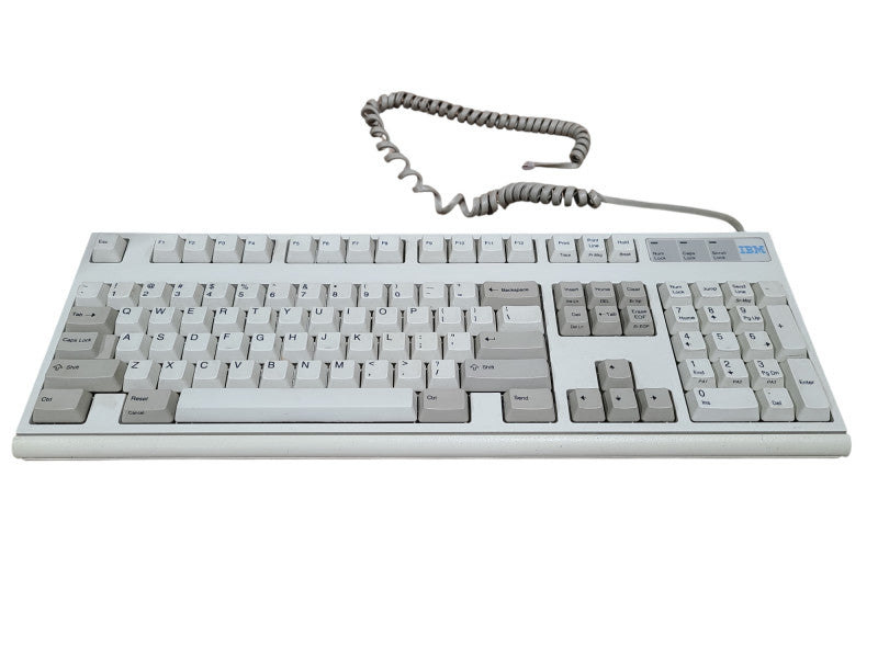 IBM Keyboard White VC/650 QWERTZ Layout 42H0468 RJ-Type Built 1997