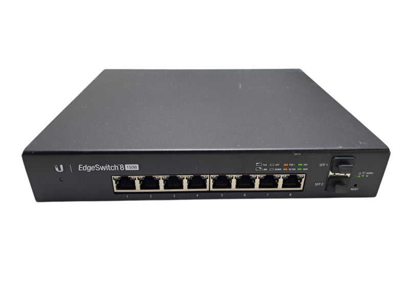 Ubiquiti ES-8-150W EdgeSwitch 8-Port Gigabit PoE+ Managed Switch *READ*