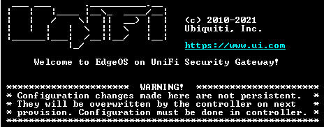 Ubiquiti Networks UniFi USG Security Gateway | Factory Reset !