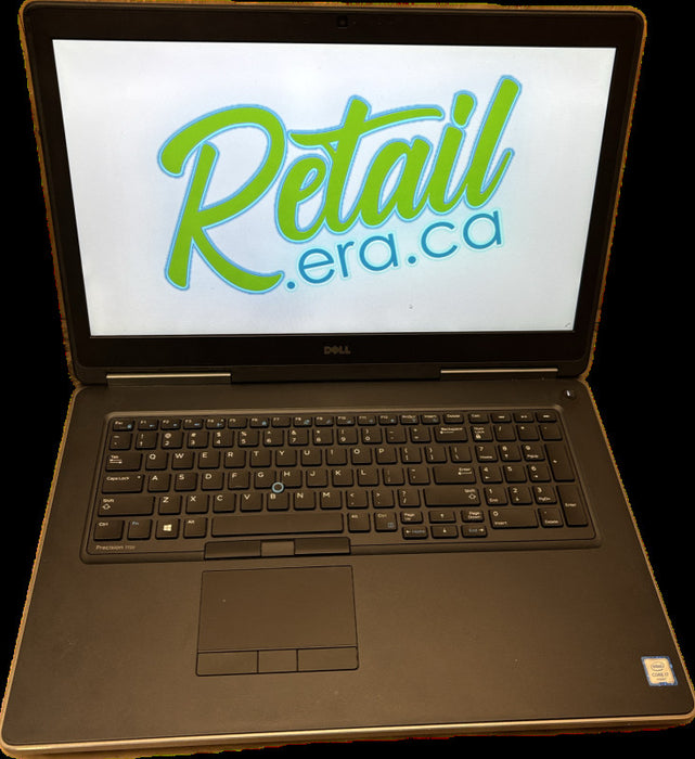 Dell Precision 7720 i7-6820HQ@2.7GHz QUADRO P3000 6GB GPU 16GB RAM 256SSDcw  Lap200