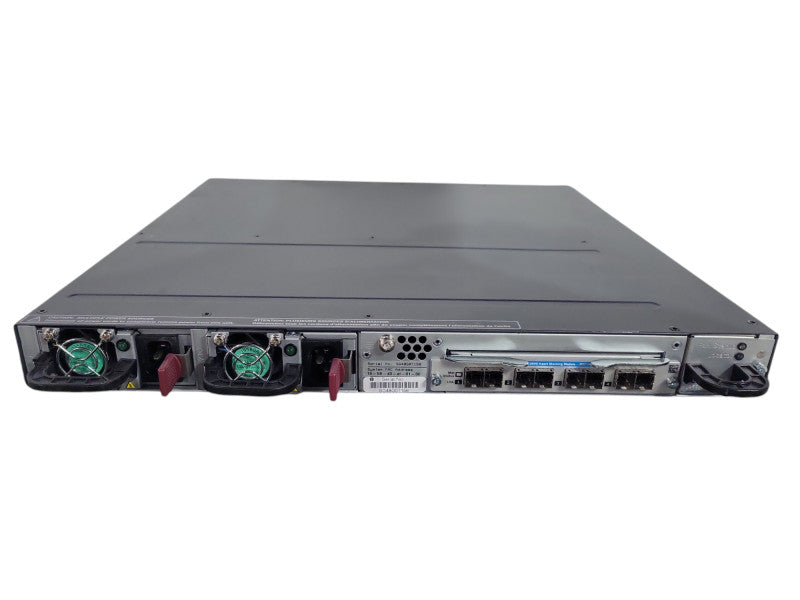 HP J9574A 3800-48G-PoE+-4SFP+ w/ 4Port Stacking Module Switch !