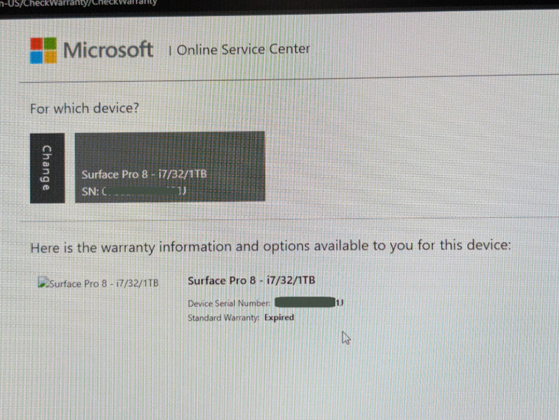 Surface PRO Surface Pro 8 i7 32GB 1TB READ  - Lap200