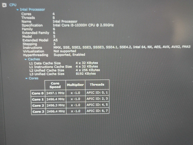 Dell XPS 17 9700 i5-10300H 16GB DDR4 256GB SSD  β Lap200
