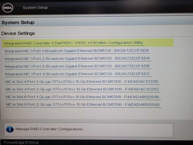 Dell PE R730xd 2x Xeon E5-2660v3 2.60GHz, 128GB DDR4, H730P Mini, 2x PSU, 7 _
