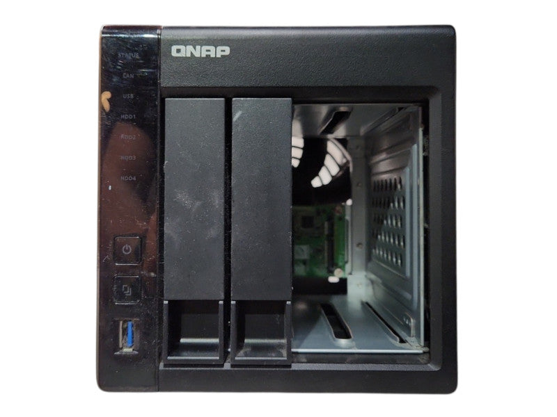 QNAP TS-451+ 4-Bay NAS w/ 2x 5TB HDDs & 2x HDD Caddies