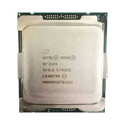 Intel Xeon W-2145 8 Core 16 Thread 4.50 GHz Max SR3LQ CPU  -