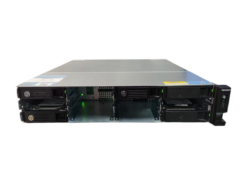 QNAP TS-1253BU 12-Bay 2U Rackmount NAS Server, (4x 2TB, 1x 3TB) HDDs, READ