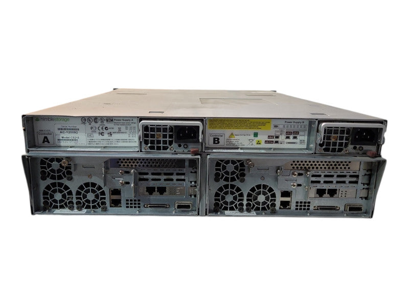 Nimble Storage CS200,400,ES1 3U Array, 2x SAS Controllers CS400 16x 3.5"